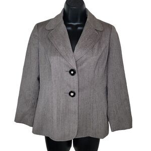 Talbots Petites Wool Blazer Suit Jacket size 4P 4 Petite
